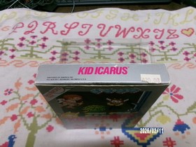 #835 Kid Icarus - Nintendo NES 5 SCREW Cartridge, Box, Manual, Foam, and Sleeve