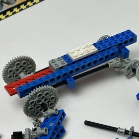 Vtg 1983 LEGO 8847 Dragster Expert Builder Technic Set Instructions INCOMPLETE
