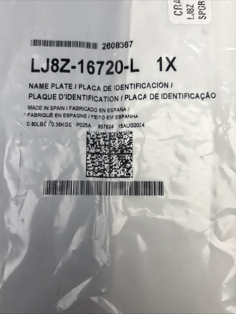 Genuine Ford Hatch Emblem LJ8Z-16720-L | eBay