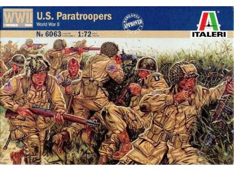 Italeri 6063 1/72 US Paratroopers 101st Airborne