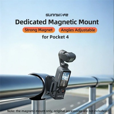 Sunnylife for Pocket4 Magnetic Mount Base Adjustable Desktop Mount Accessory