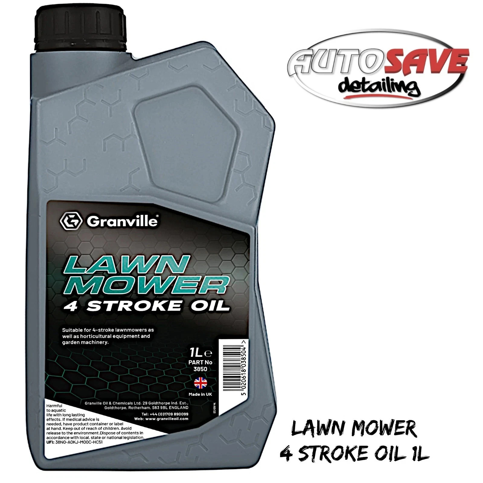 Granville Garden 4T Lawnmower Oil - 1 Litre - 3850 - Image 8