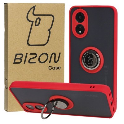 Handyhülle für Oppo A38 4G Bizon Case Cover Schutzhülle Etui Hülle Futeral Rot
