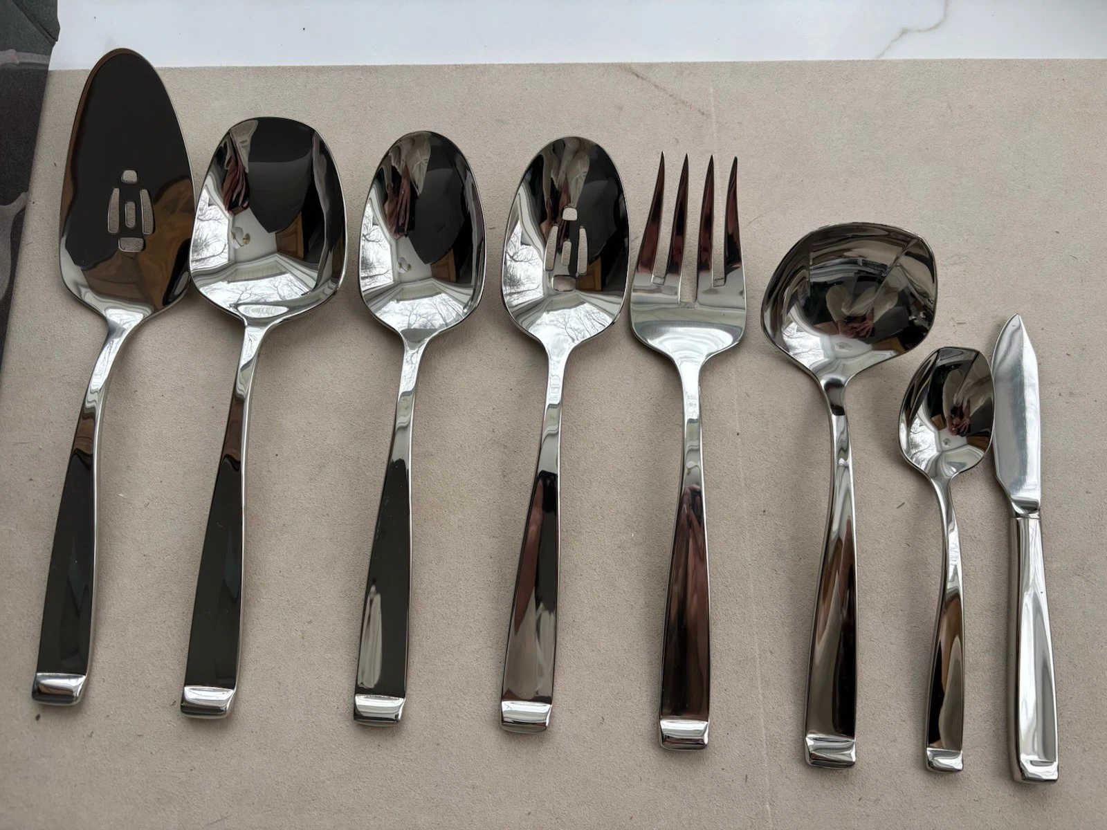 Oneida - FORTE - huge lot of 8 serving pieces NEW