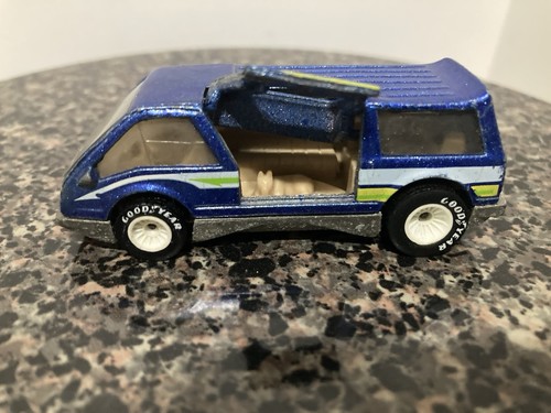 Hot Wheels 1984 Dream Van XGW RR White Hub Broken Door Malaysia Loose - Picture 3 of 15