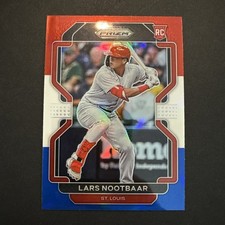 2022 Panini Prizm  Red White & Blue RWB Refractor  Lars Nootbar  Card #119 RC