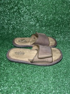 Woodstock Men\'s Green Suede Double-Buckle Slide Sandals Woodstock Sandals | eBay main image 4