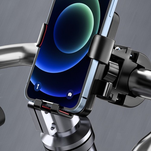 Support Téléphone Cyclisme Support Téléphone Réglable pour Guidon et Rétro - Photo 7 sur 16