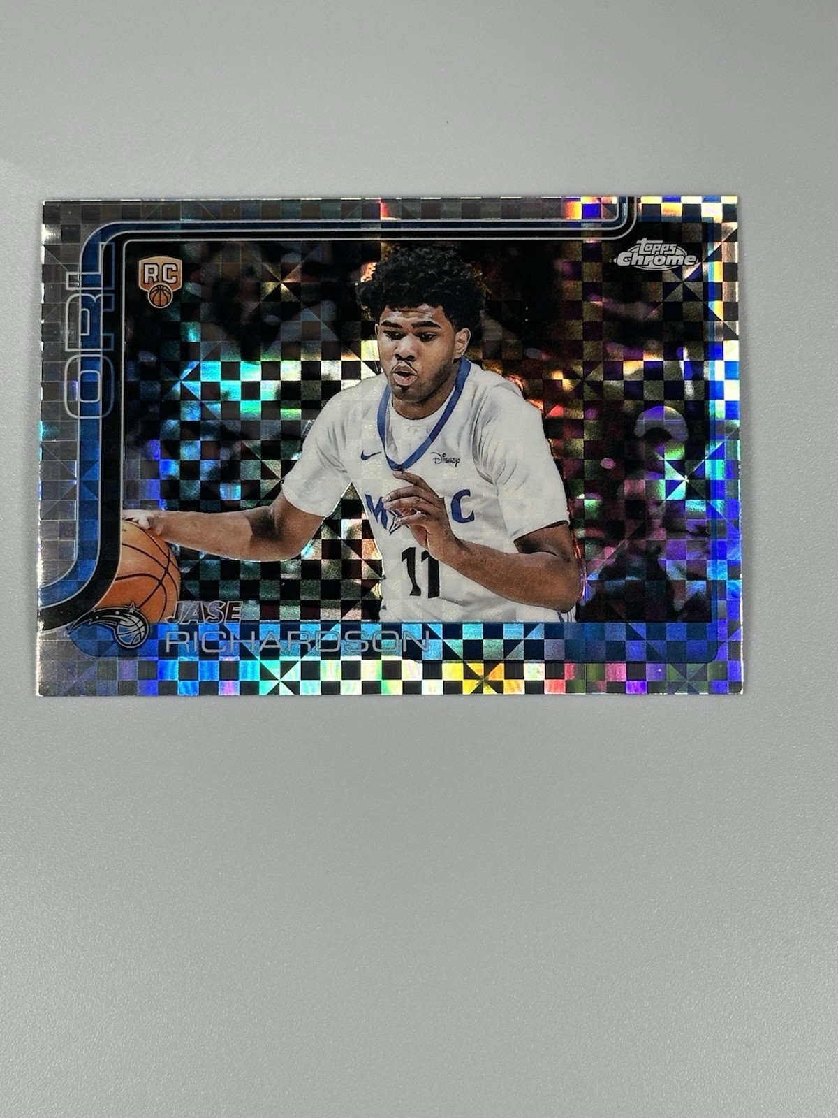 2025-26 Topps Chrome Basketball Jase Richardson RC #275 X-Fractor Orlando Magic