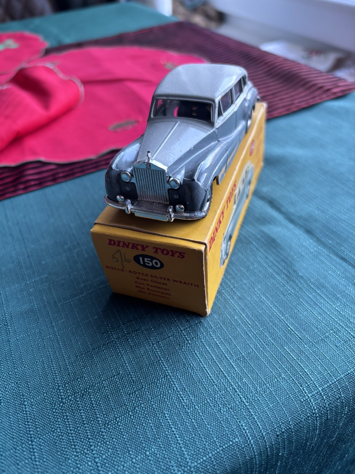 DINKY TOYS150ロールスロイス シルバーレース Vintage Dinky Toys No