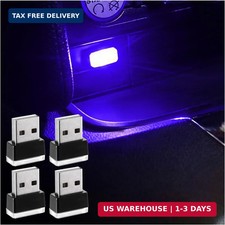 Car Interior Lights Set 4pcs Usb Led Atmosphere Night Lamp Car Interior Lights Set 4pcs Usb Led Atmosphere Night Lamp