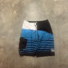 Vintage Y2K billabong men's blue board shorts all embroidered surfer summer