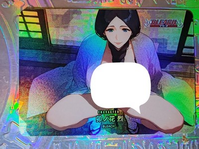 Card Bleach Waifu Matsumoto Suimsuit Ichigo Rukia Rengiku Kenpachi Aizen Holo