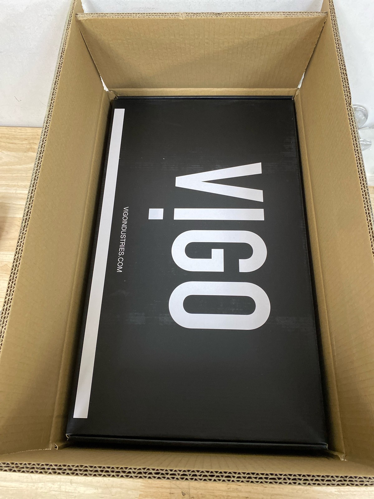 Vigo VG02053MG Jewel 11" Single Handle Kitchen Faucet, Matte Brushed Gold