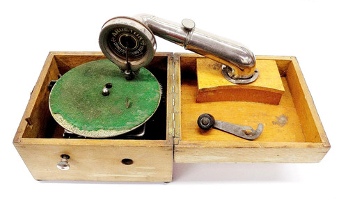 Rare Thorens Argentin Graphonette C 1914. Functioning, Needs Some Restoration
