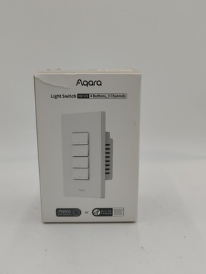 Aqara Smart Light Switch H2 2-in-1 Neutral 4-Button 3-Channel Matter WS-K04E