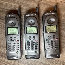 Qualcomm Globalstar GSP-1600 Satellite Phones Lot of 3 Black w/Batteries/Charge  