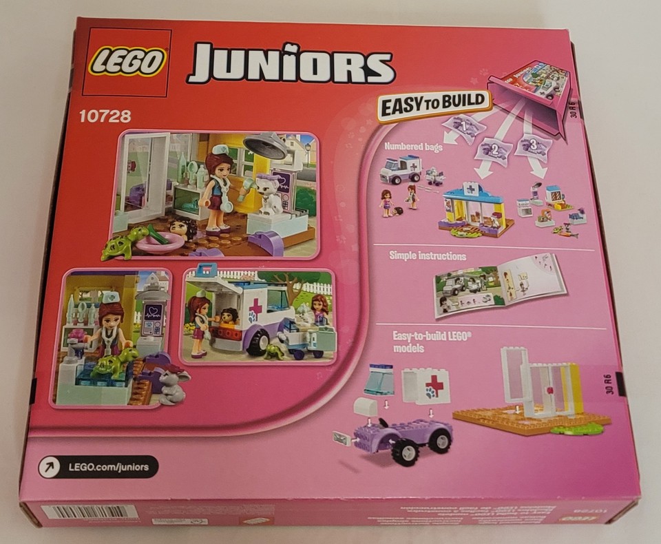 LEGO 10728 Mia's Vet Clinic Friends Juniors hospital rabbit turtle ...