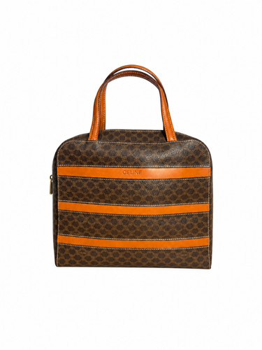 Celine Vintage Macadam Top Handle Bag