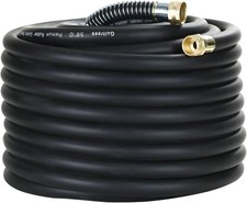 100FT Heavy Duty Kink-Resistant Rubber Garden Hose - 300psi Durable Performance