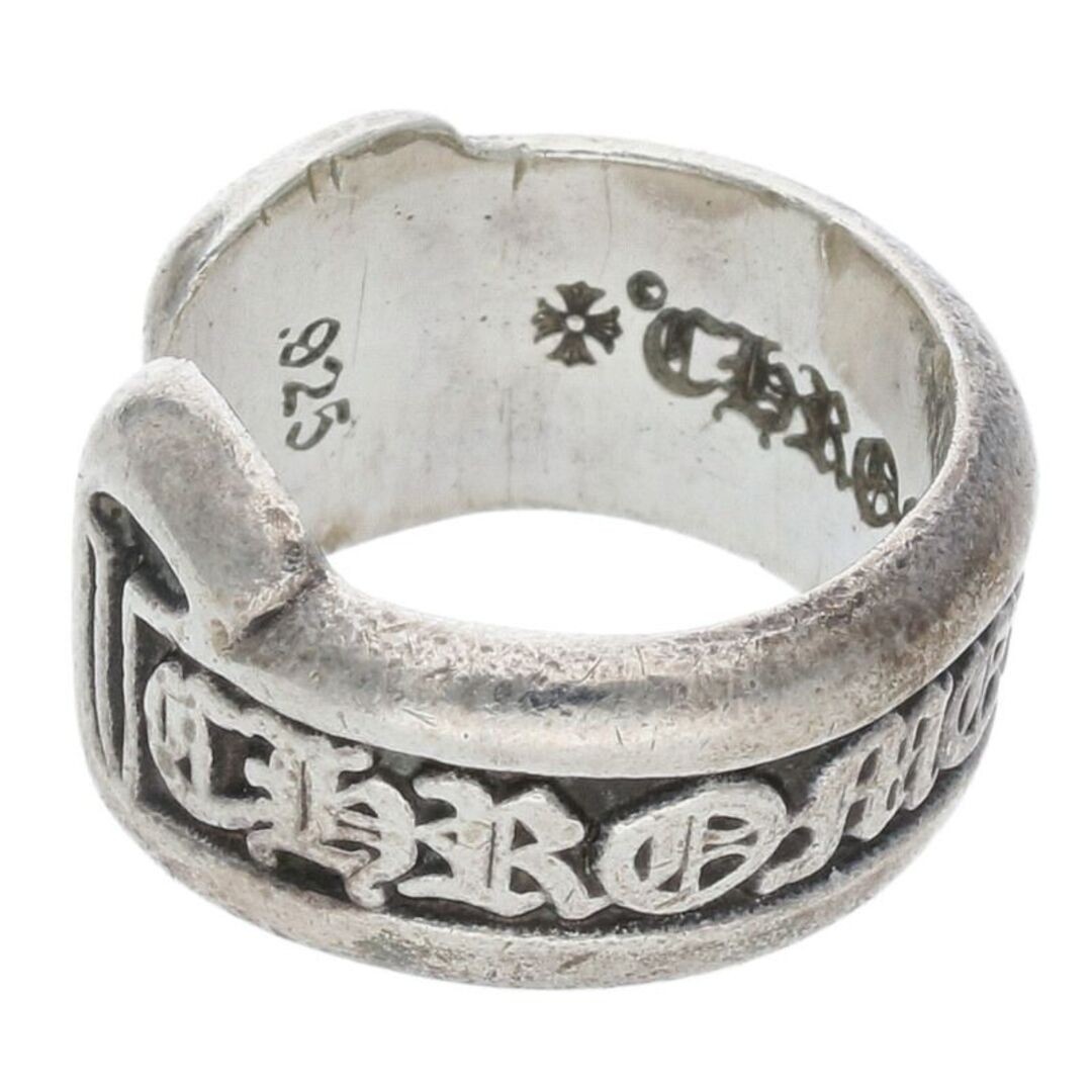 Chrome Hearts SM SCROLL LABEL Small Silver Ring Mens Size 7.5 Used f4ddfbce8ba76 thumbnail 6