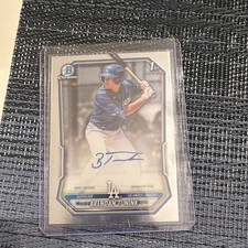 Topps Bowman Chrome 2026 1st Bowman Auto Brendan Tunink CPA-BT Dodgers