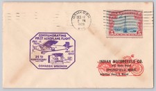 Oshkosh, WI — First Aeroplane Flight Commemorative Cover, — 1928