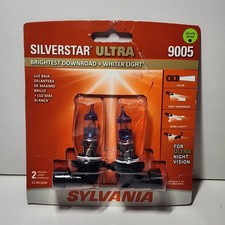 Sylvania - Damaged Box - Silverstar Ultra 9005 Two Bulbs Headlight High Beam