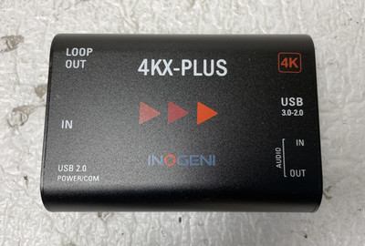 Inogeni  4KX-Plus- 4K to USB 3.0 HDMI Loop Professional Video & Audio