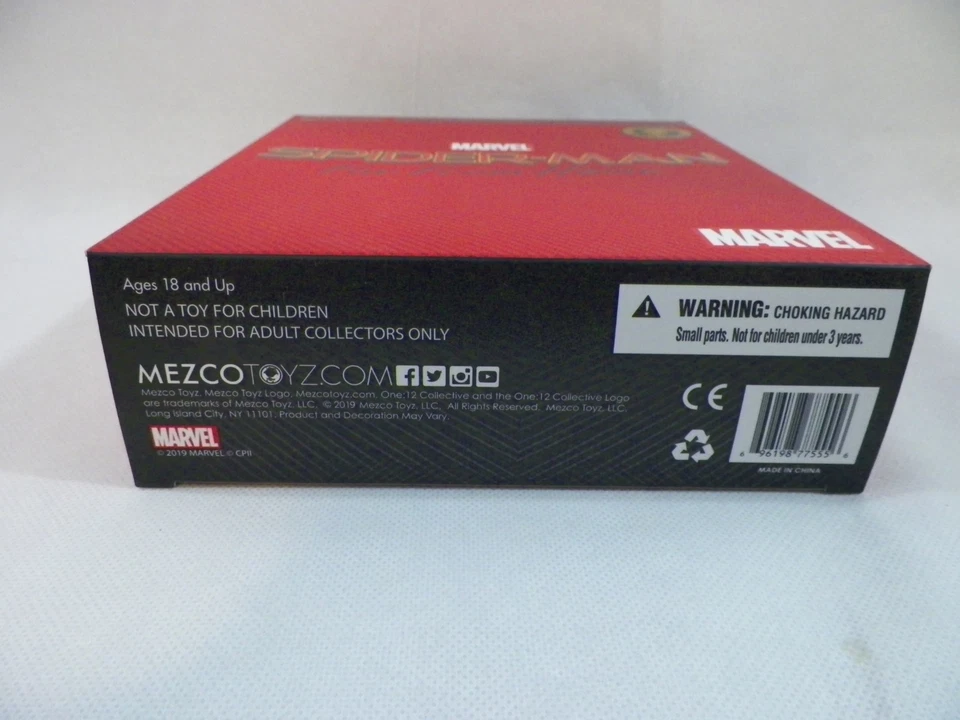 Mezco One 12 Collective Spider-Man Far From Home - Deluxe Edition Action Figure - Image 4 of 4