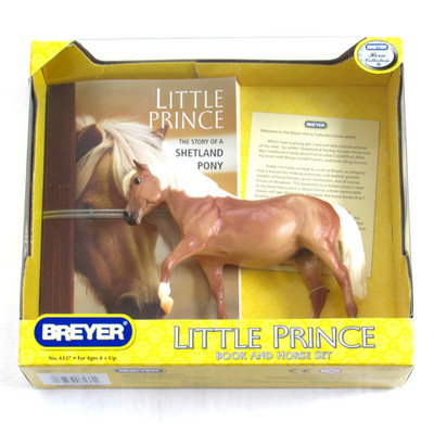 Breyer Little Prince Book And Horse Set New 2009 Shetland Pony