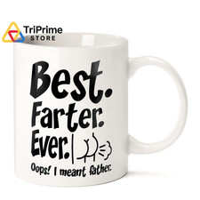 Fathers Day Funny Gifts for Husband Dad Him from Daughter 11 Ounces, White