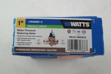 Watts Pressure Reducing Valve Watts LFN45B-M1 " MISSING UNION FITTINGS"