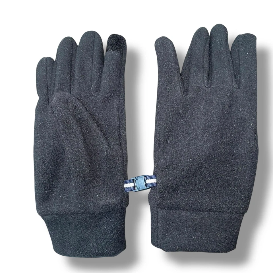 Guantes de invierno Lands End polar talla pequeña-mediana 15,5-18,5 cm negros Foto 2 de 4