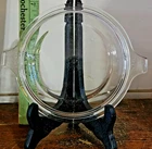 Vintage Pyrex 681-C Replacement Clear Glass Lid with Tabs 681C 5