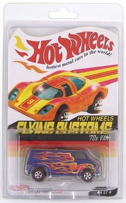 '70s Van Flying Customs #4 of 4 Hot Wheels Collectors Red Line Club RLC HWC 2003