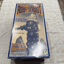 Forbidden Planet Robby The Robot Masudaya Talking Figure 40cm 16inch Vintage Box