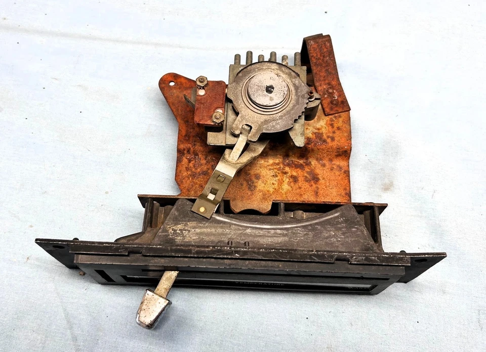 1971 1972 1973 FORD MUSTANG MACH 1 GRANDE COUGAR XR7 PAINEL DE CONTROLE AQUECEDOR A/C - Imagem 4 de 4