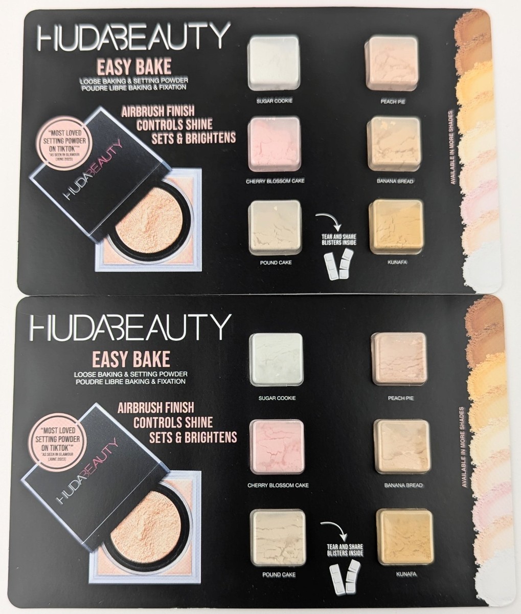 Huda Beauty Easy Bake Loose Baking & Setting Powder 6-Shade Sample