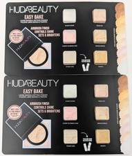 Huda Beauty Easy Bake Loose Baking  Setting Powder 6-Shade Sample Card x2pc.