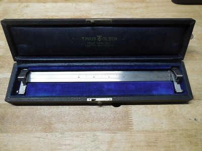Vintage! TINIUS OLSEN  Measuring Device Tensil Strenght