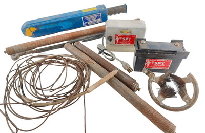 Spy Holiday Detector Model 7-2010 Pipeline Inspection Kit With Carrying Case
