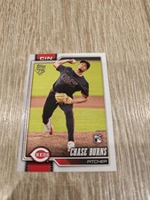 2026 Topps Celebration #312 Chase Burns (RC) Cincinnati Reds Baseball Card Mint