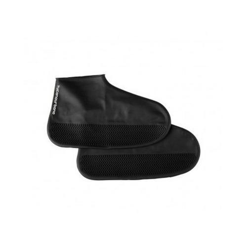 Couvre-chaussures silicone Tucano Urbano Footerine noir L avec semelle renforcée anti-glisse