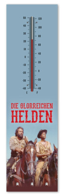 Kult-Thermometer - Bud Spencer & Terence Hill Die glorreichen Helden - Alu TT04