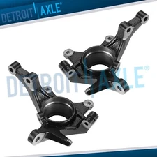 Front Driver Passenger Side Steering Knuckles Assembly for 2000 2001 Kia Soul