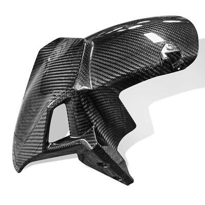 100% Carbon Fiber Front Mudguard Flap Splash Fender For 2021 Kawasaki Z900 