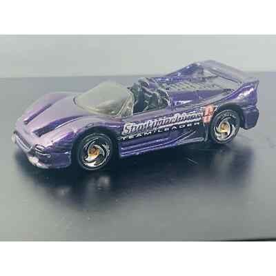 Hot Wheels Ferrari F50 Stunt Machines Team Leader Purple Diecast