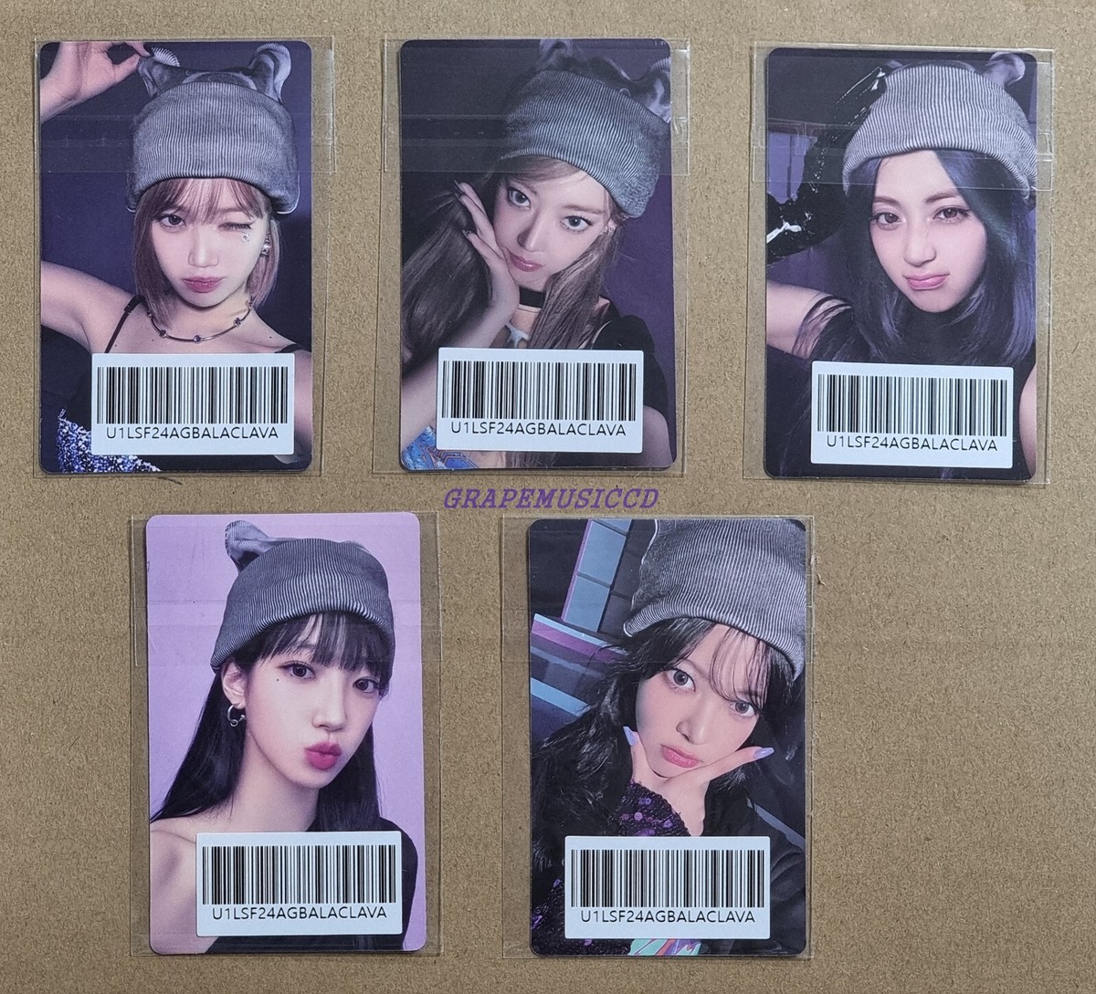 LE SSERAFIM 4th Mini Album CRAZY BALACLAVA ver. WEVERSE SHOP POB