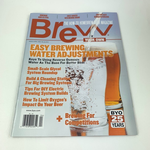 NEW BREW YOUR OWN BEER MAGAZINE VOLUME 26 MAR APR 2020 HOW TO HOME BREW